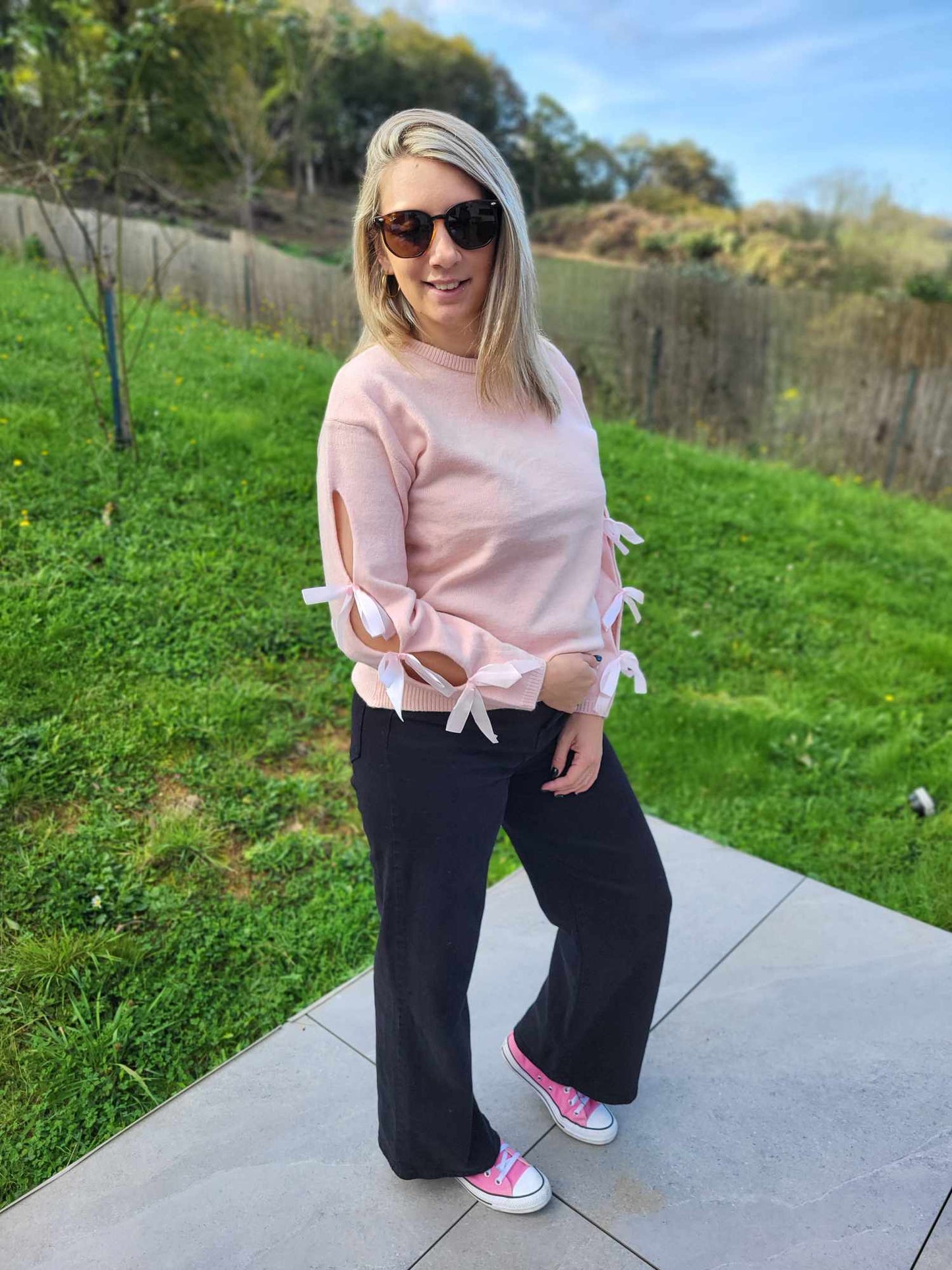 Pull Rose Lila
