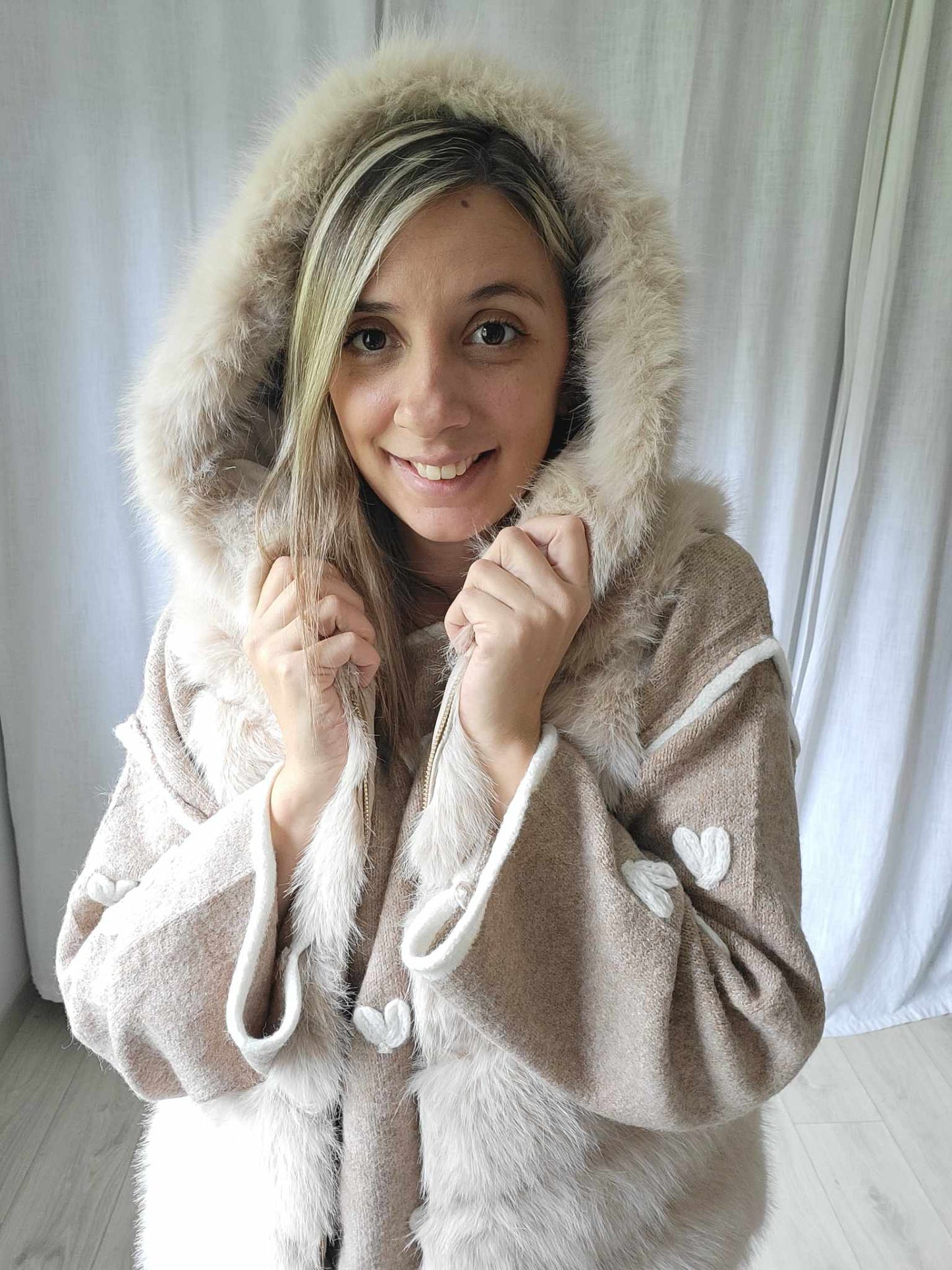 Veste Fourrure sans manches