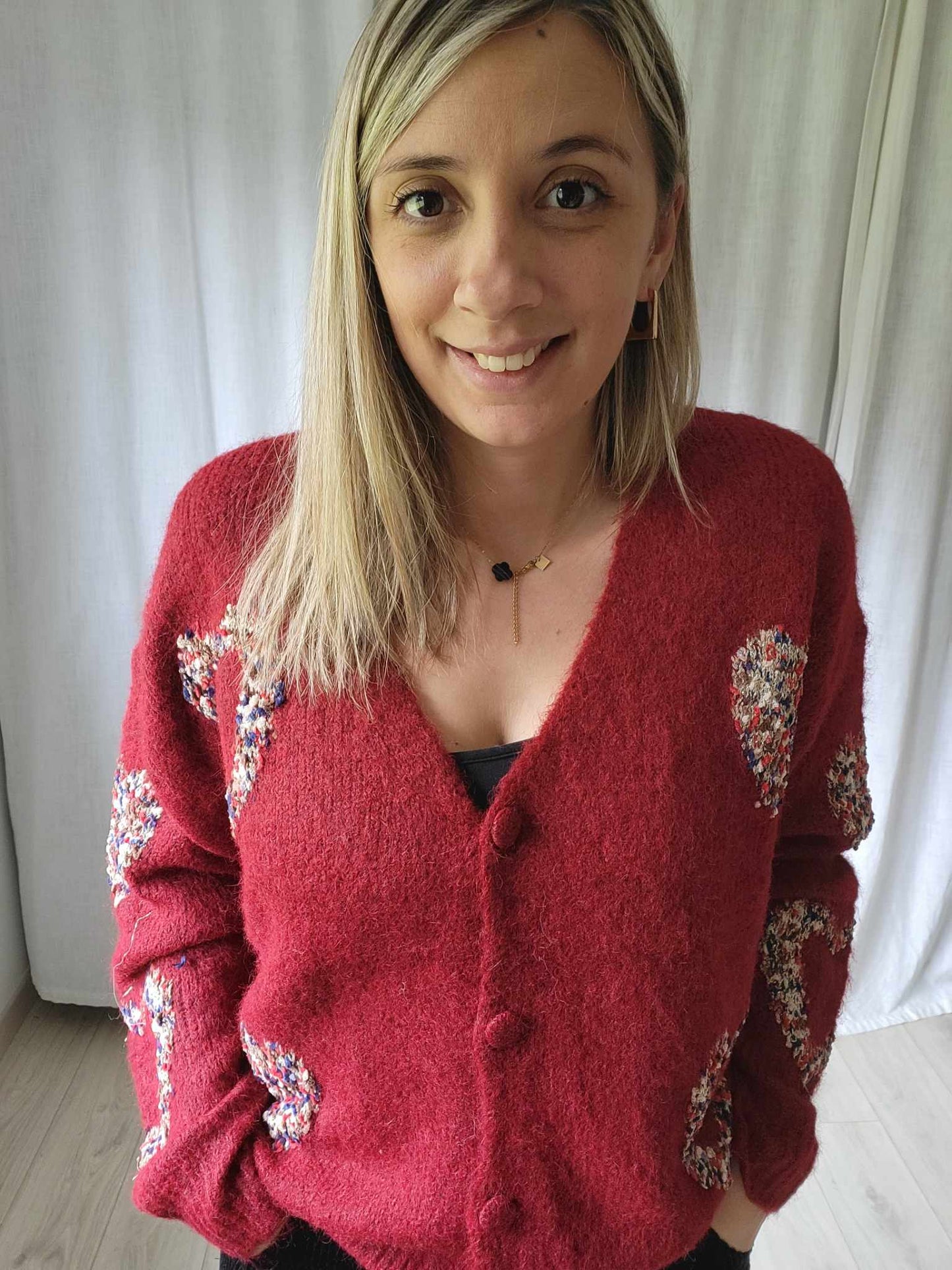 Gilet Bordeaux Céline