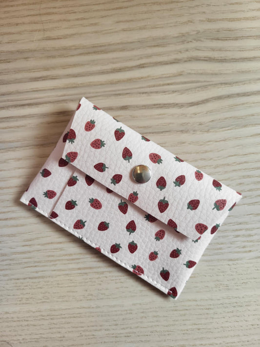 Porte Carte Fraise