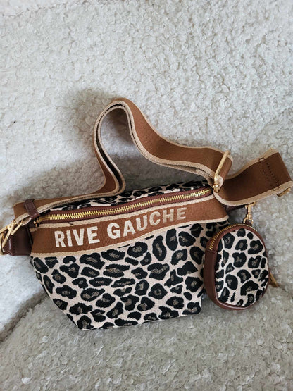 Sac Banane RIVE gauche Léopard