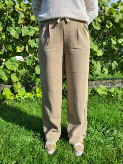 Pantalon effet Velours Elena