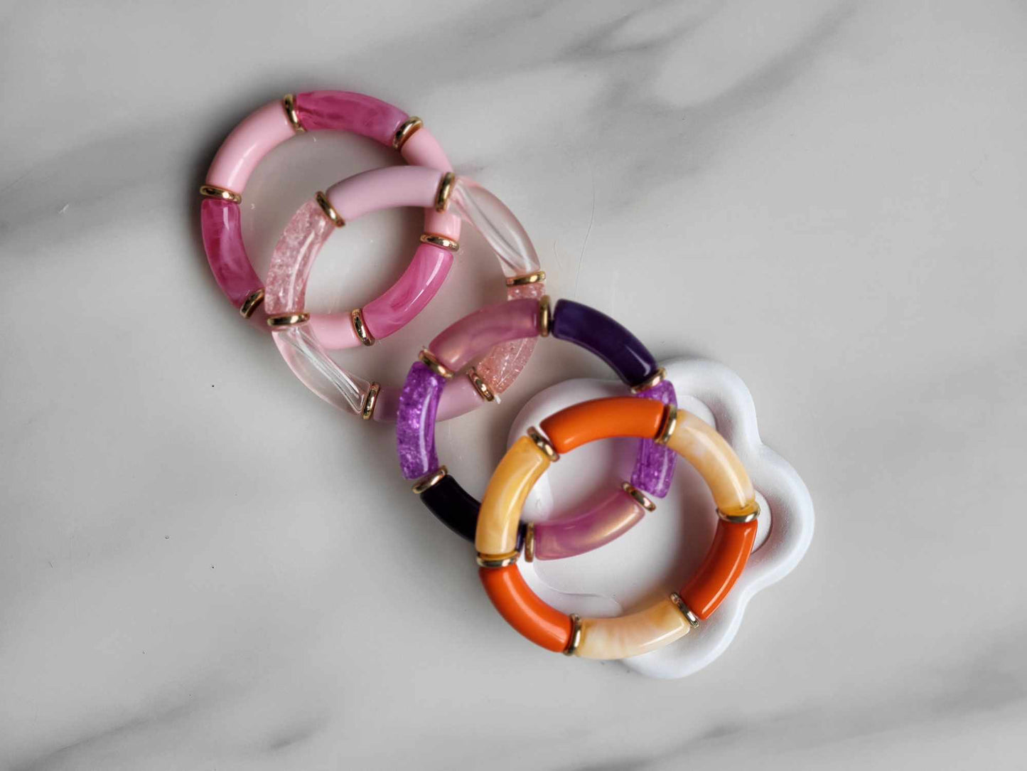Bracelets colorés
