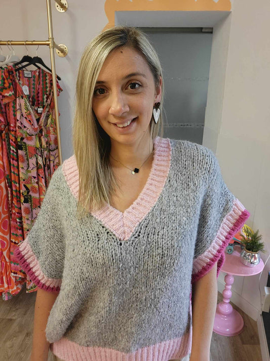 Pull sans manches Léa