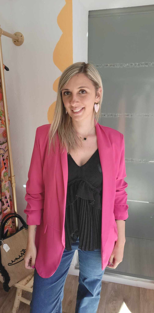 BLAZER FUSHIA