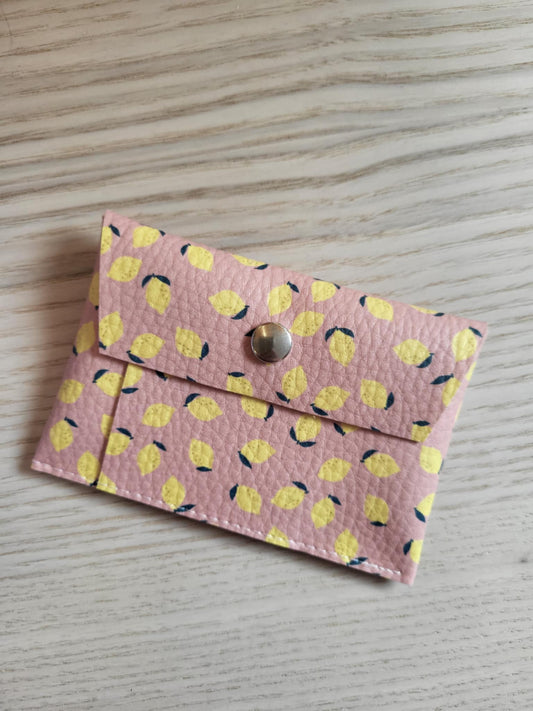 Porte Carte Citron